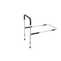 Sponda Letto Laterale Regolabile con Appoggi a Terra Imbottiti