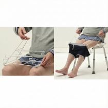 Identites ausilio pieghevole per indossare biancheria bianco