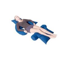 Cuscino Tubolare Viscoelastico Ergonomico 70x15 cm Impermeabile