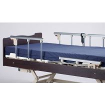 Intermed Gun Sponde Letto Ribaltabili– Barriere di Sicurezza Frazionate a Due Sezioni per Lato, Protezione Anticaduta per Letti Degenza e Assistenza Medico-Infermieristica