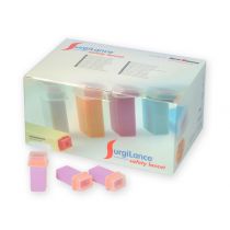 Lancette di Sicurezza 21G - Ad Ago Automatico - Confezione 100pz SurgiLance