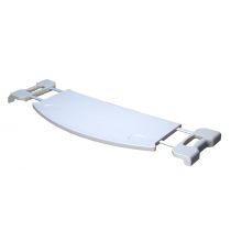 Tavolino per Letto da Degenza in Legno - 88x35 cm - Bianco