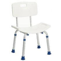 Sedia da Doccia Lilly con Schienale Regolabile in Altezza