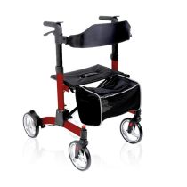 Moretti Artemis Rollator Pieghevole In Alluminio Verniciato Con Chiusura A Passeggino, 136 Kg