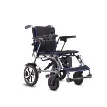 Carrozzina Elettrica Pieghevole SIMPLE in Acciaio Telaio Doppia Crociera