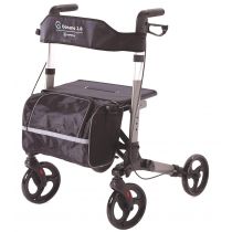 Oceano - Deambulatore Rollator Pieghevole Alluminio Regolabile