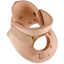 Ortel C4 Rigid - Collare Cervicale Bivalva con Foro Tracheale