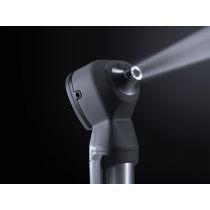 Otoscopio Luxamed Auris Led 2,5V - Lente di Ingrandimento Girevole 3X - Nero