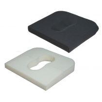 Cuscino Prostata in Poliuretano Espanso con Fodera Cotone 42x37x5 cm