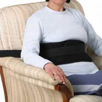 Pettorale Autobloccante in Cotone per Carrozzina e Poltrona - Blu