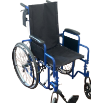 Carrozzina ad autospinta con schienale reclinabile seduta 43 cm Termigea - Usato