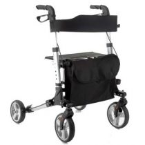 Rollator Pieghevole Alluminio Verniciato 4 Ruote Oceano