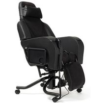 Eden E - Poltrona Relax Elettrica con Ruote e Tavolino Ribaltabile