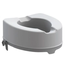 Rialzo WC 15 cm con Staffe Ergonomico e Stabile