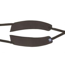 Mopedia cintura pelvica di contenimento sagomata con fasce separate in tessuto imbottito nera regolabile