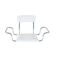 Sedile Vasca da Bagno in Moplen con Schienale Regolabile