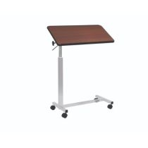 Tavolo Servitore Regolabile in Altezza con Ruote e Piano Antigraffio