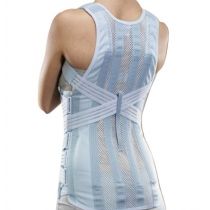 Busto spallaccio semirigido con tiranti in elastico – Donna – Azzurro – Sat 36