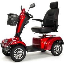 Carpo 2 XD SE - Scooter Elettrico 4 Ruote - Rosso/Grigio