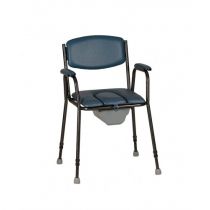 Sedia comoda regolabile in altezza - sedile con apertura anteriore rimovibile