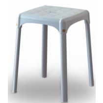 Sgabello Doccia in Alluminio Antiscivolo - Portata 150 kg