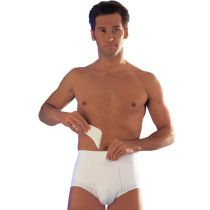 Cotton Slip A Vita Alta Con Pelotte - Scudotex - Bianco (Codice 644)