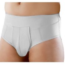 Art. 515 Orione Cintoslip Erniario Uomo Aperto Medio Cotone Bianco