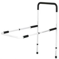 Sponda Letto Universale Regolabile in Altezza con Appoggi a Terra