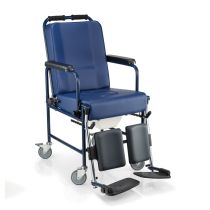 Surace Allegra 1 Sedia Comoda per Disabili con W.C. Igienizzabile e Ruote Ø100 mm
