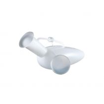 Kyara pappagallo per uomo con tappo capacità 1 litro in plastica bianca