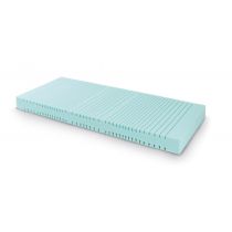 Levitas materasso espanso ignifugo ovoidale 190x85x14 cm poliuretano ventilato senza lattice