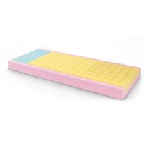 Levitas materasso ignifugo in schiuma poliuretanica e viscoelastica 190x120x14 cm senza fodera