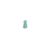 Tappini Monouso Sanibel Aze a Fungo 9 Mm - Verdi - Confezione da 100 Pezzi