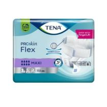 Pannolino Traspirante con Cintura di Fissaggio Tena Flex Maxi - Cartone da 3 confezioni