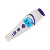 Gima VisioFocus termometro a infrarossi senza contatto con proiezione temperatura fronte bianco