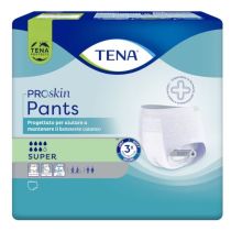 Mutandina Elastica Assorbente e Traspirante Tena Pants Super - Cartone da 4 confezioni