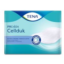 Salviette monouso morbide ed assorbenti per il lavaggio del corpo - TENA Cellduk - Cartone da 6 confezioni