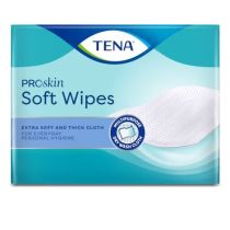 Salviette monouso morbide e soffici per pelli sensibili - TENA Softwipe - Cartone da 8 confezioni