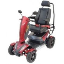 Vita S12X Scooter Sportivo e Confortevole Rosso con LED