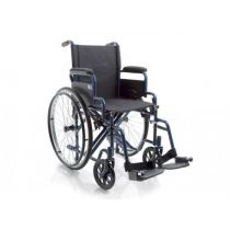 SERIE NEXT - Carrozzina Pieghevole Doppia Crociera in Acciaio