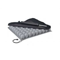 Gima cuscino ad aria antidecubito con fodera in poliestere e pompa per rischio elevato nero 6 cm