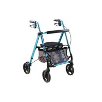 Vienna New - Deambulatore Rollator Pieghevole in Alluminio per Anziani