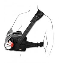 Tutore Spalla Abduzione 30° Nero - Ambidestro - Taglie S/M, L/XL
