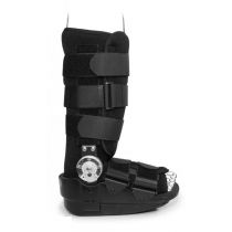 Tutore Rigido Stivaletto Tibio-Tarsica TB Nero, Regolabile, Ambidestro