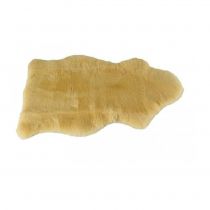 Levitas vello naturale antidecubito in montone per seduta misura grande 90 x 100 cm beige